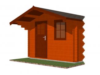 Čelní přesah střechy 300x100