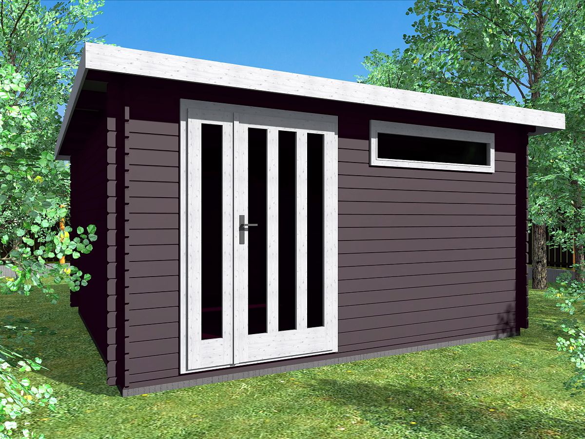Zahradní domky a chatky - Alfred DD 400x350 33 mm