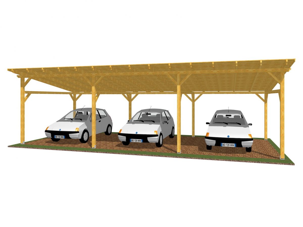 Garážové stání Klasik 1043x400 - sklon 10°