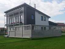 Zástěny okolo terasy